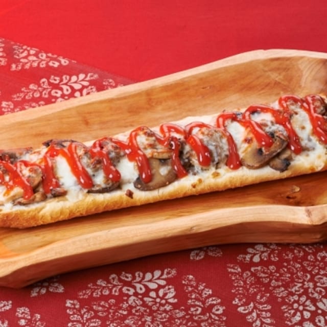Z Grzybami (Mushroom) Zapiekanki.