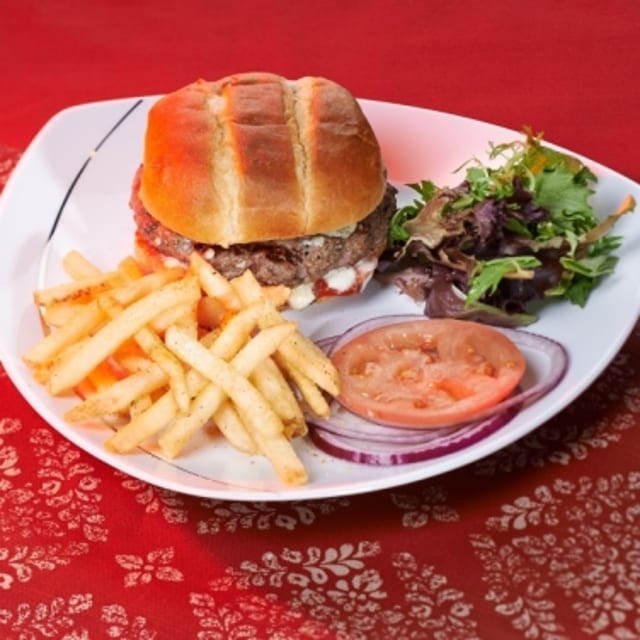 Garlic Burger.