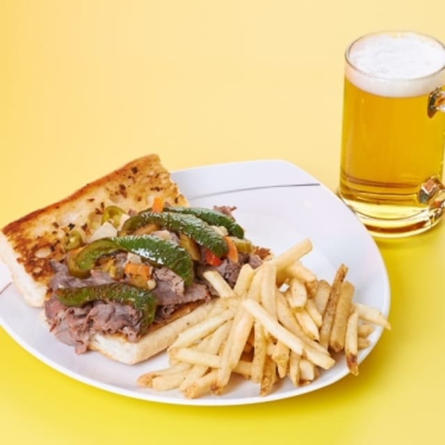 Italian Beef Sandwich.